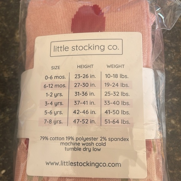 Apple print knit tights - Picture 2 of 2